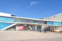 Pabellones 12 y 14 del IFEMA, Madrid (en colaboración con Andrés Perea y Euroestudios). Año de realización: 2005